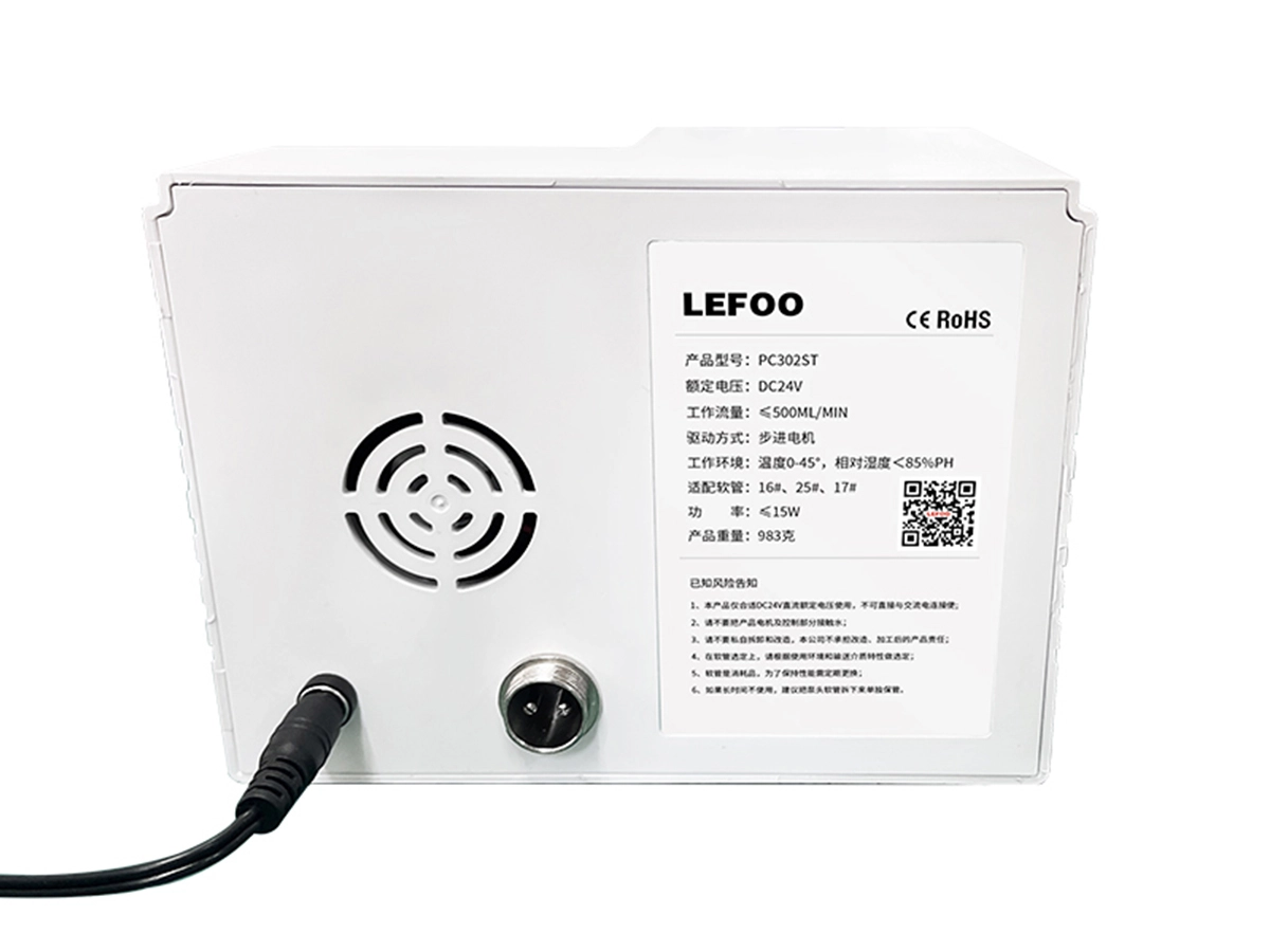 Peristaltic Pump with Speed Control and Display LFPC302ST (Flow range: 25-500ml/min)