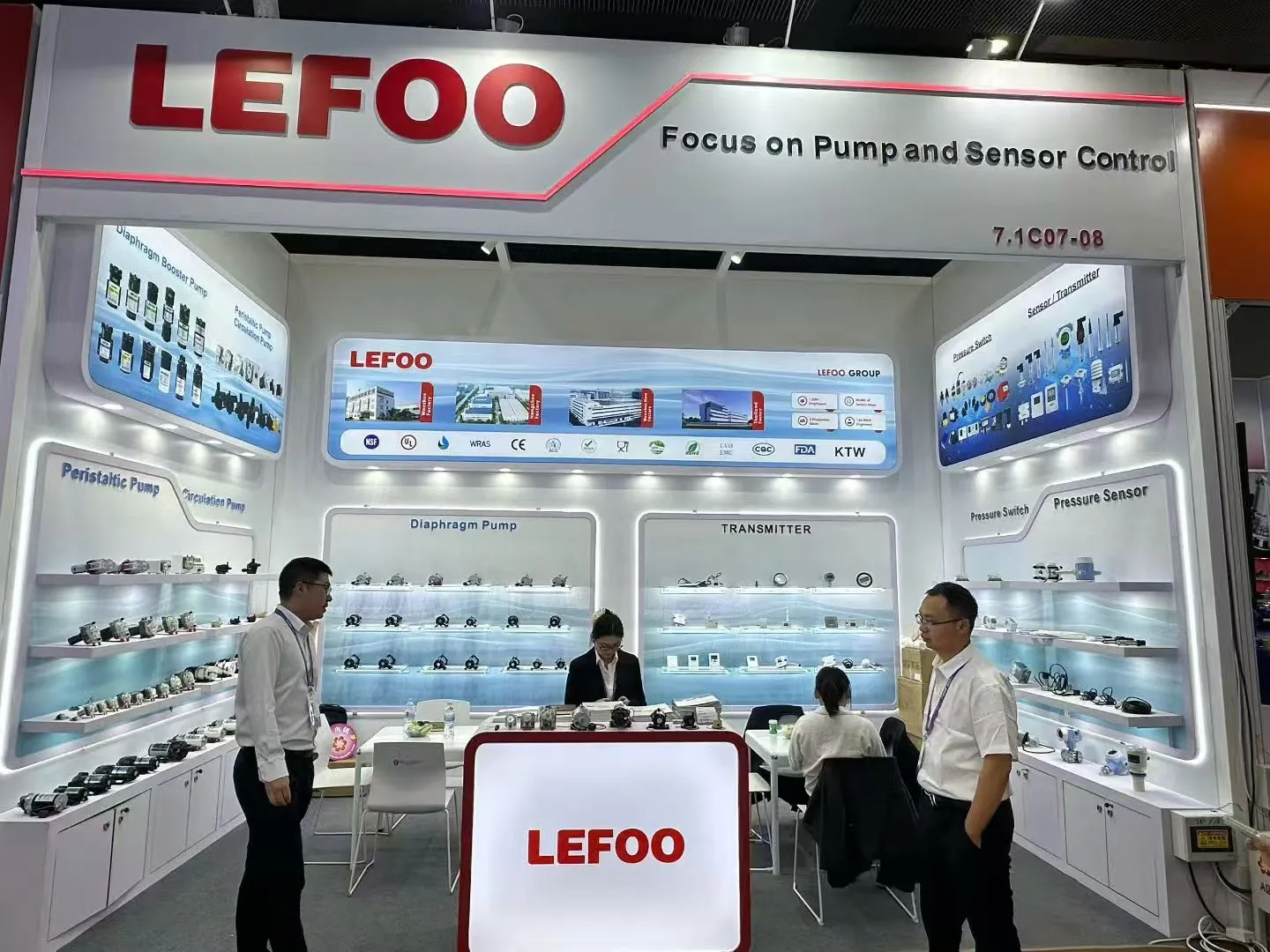 LEFOO Showcases Pumps and Sensors at the 139th Canton Fair